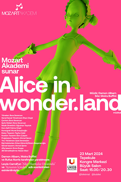 Alice Harikalar Diyarında Müzikali Afişi